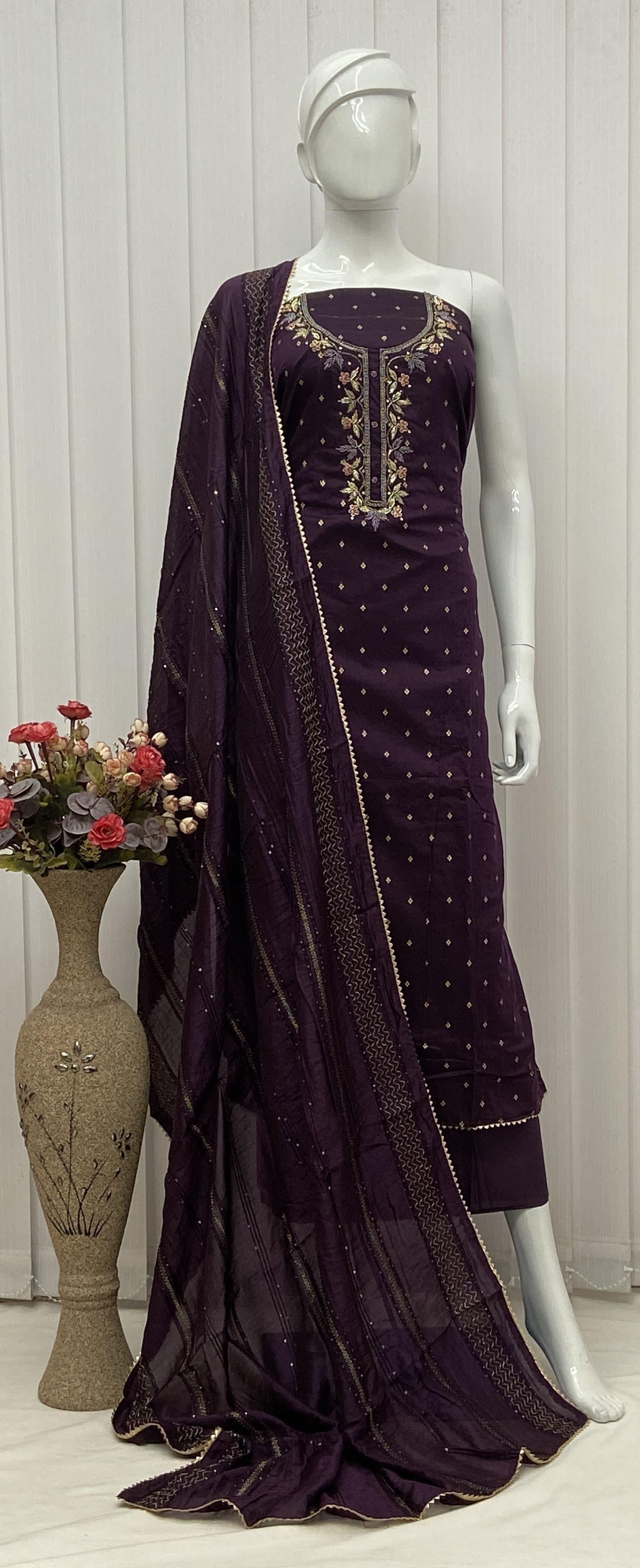 HANDWORK COLLECTION SALWAR SUIT PIECES