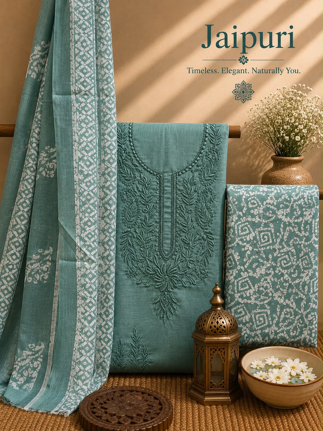 JAIPURI BLOCKBUSTER COLLECTION SUIT SET