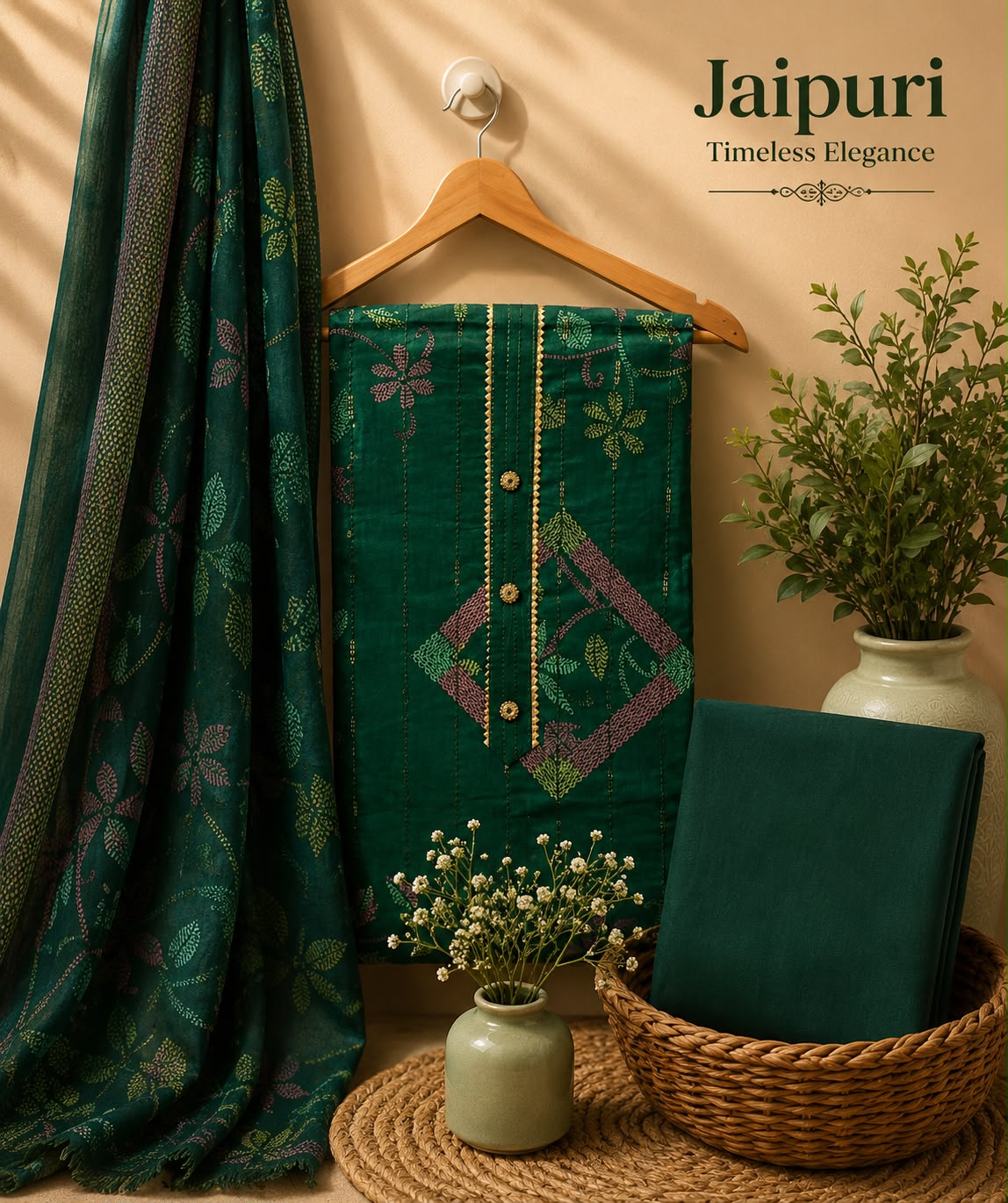 JAIPURI BLOCKBUSTER COLLECTION SUIT SET