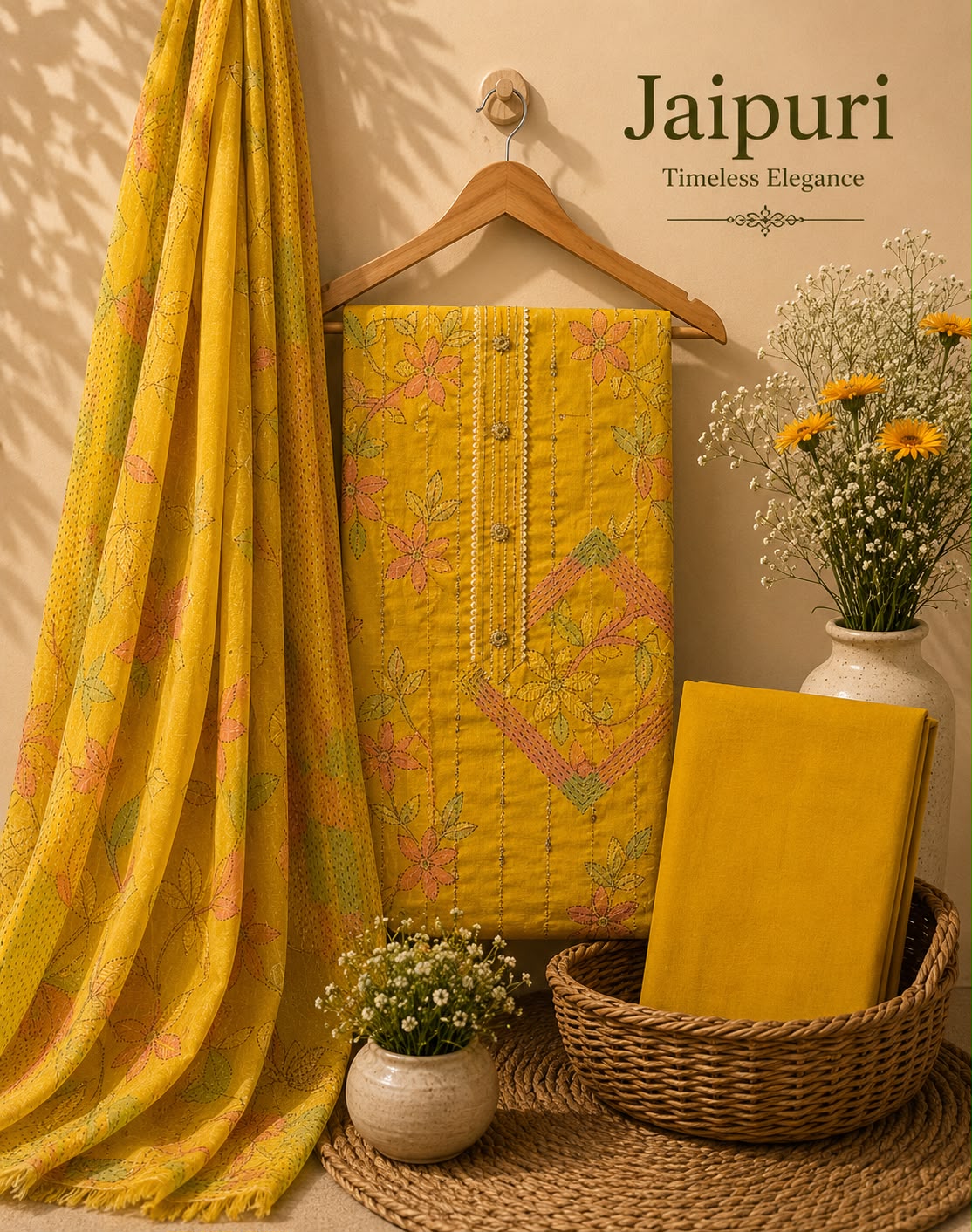 JAIPURI BLOCKBUSTER COLLECTION SUIT SET