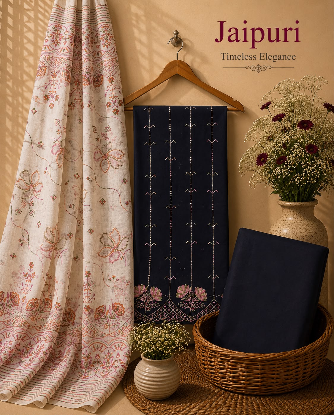JAIPURI BLOCKBUSTER COLLECTION SUIT SET