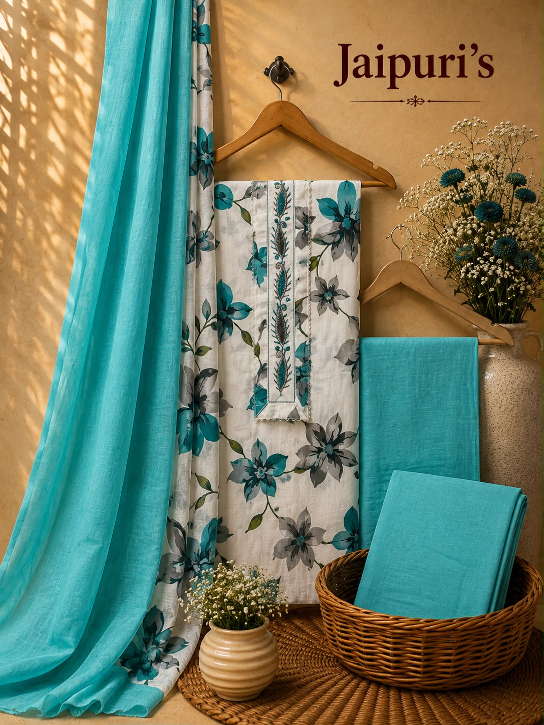JAIPURI BLOCKBUSTER COLLECTION SUIT SET