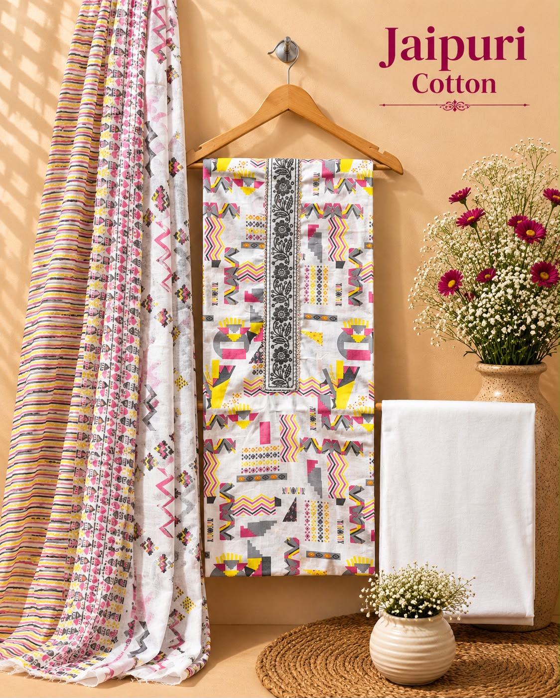 JAIPURI BLOCKBUSTER COLLECTION SUIT SET