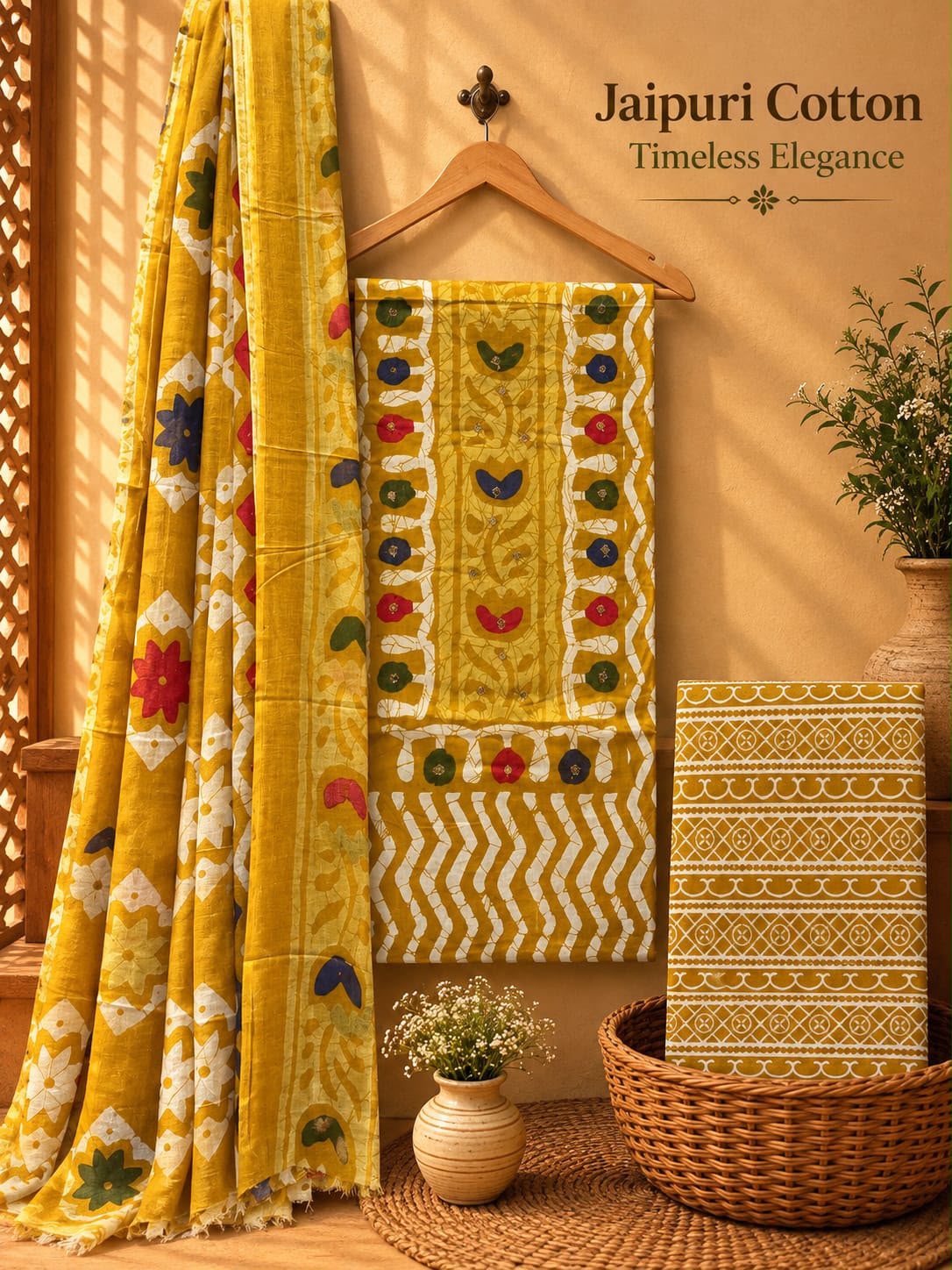 JAIPURI BLOCKBUSTER COLLECTION SUIT SET