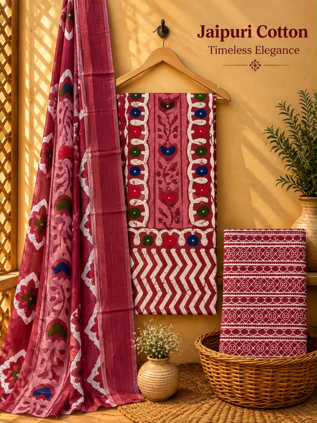 JAIPURI BLOCKBUSTER COLLECTION SUIT SET