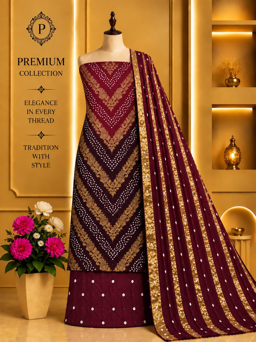 CUTWORK COTTON SALWAR SUIT
