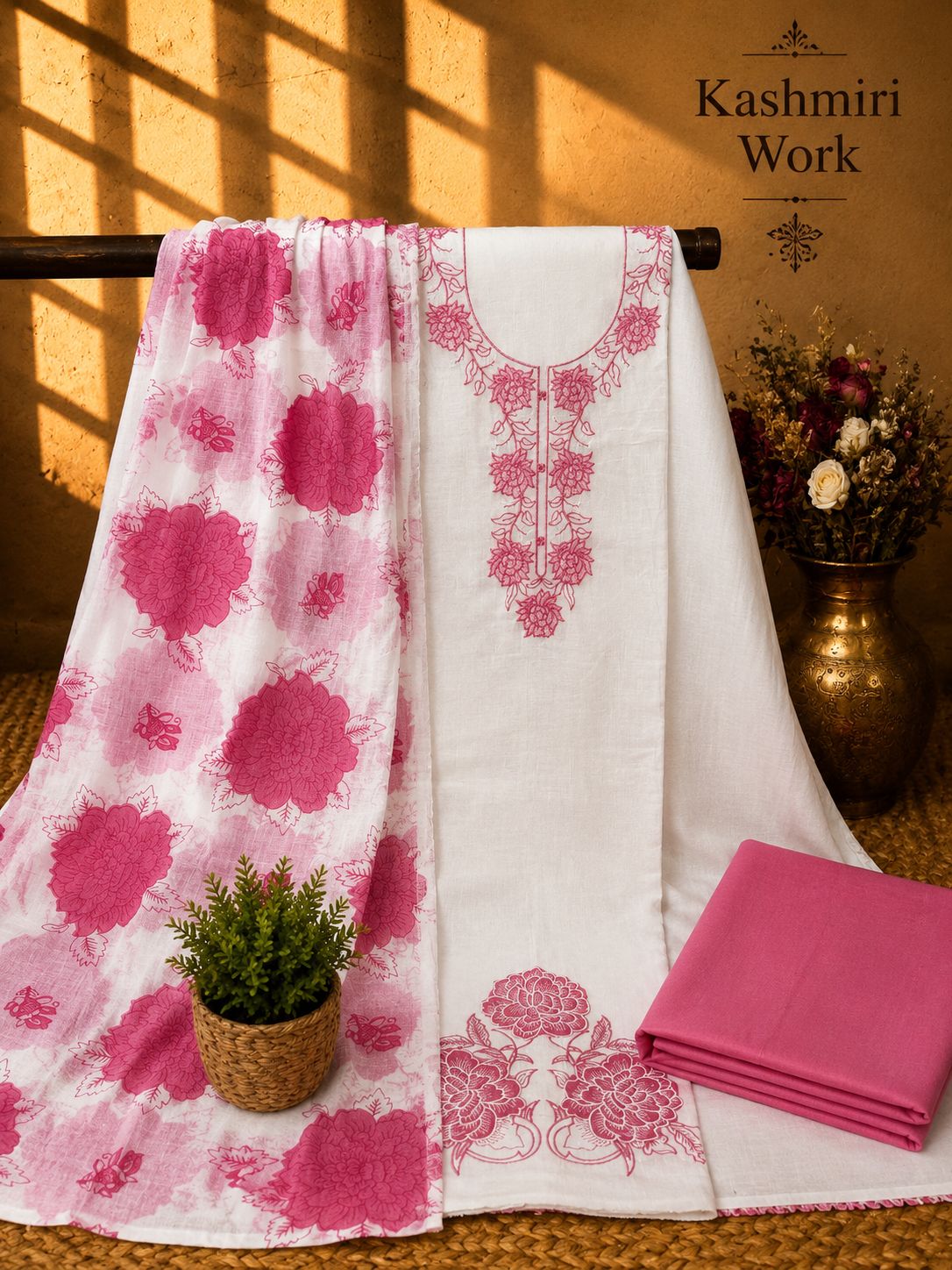 CUTWORK COTTON SALWAR SUIT